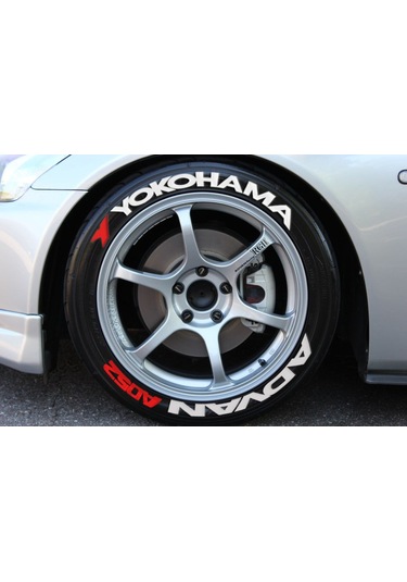 Lastik Yazısı Yokohama Advan 31mm Büyük Boy Araç Lastik Stikeri