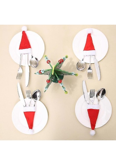 10 Adet Çatal Bıçak Takımı Askısı Çanta Şapka Süslemeleri Mutfak Aksesuarları Ev Dekorasyonu 2023 Süsleri Diğer