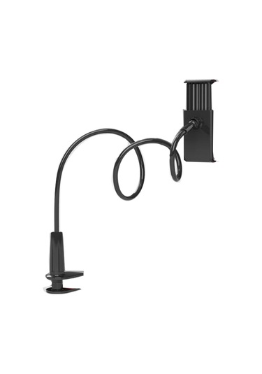 Springsun Siyah 360 Derece Döner Telefon Ve Tablet Tutucu: Sabit Heliks Tabanlı, Kolay Kurulumlu, Dayanıklı Kullanım Kolay Tutucu Sarı - Siyah