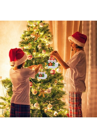 Qingmipy Noel Ağacı Pvc Askı Figürü - Güvenli Malzeme İle Yapılmış Sevimli Kardan Adam Noel Dekorasyonu