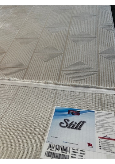 Still Halı Salon, Oturma, Yatak Odası Halısı Desen Kodu 63237-062 Bej
