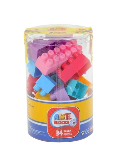 Vakumlu 34 Parça Pastel Renk Lego