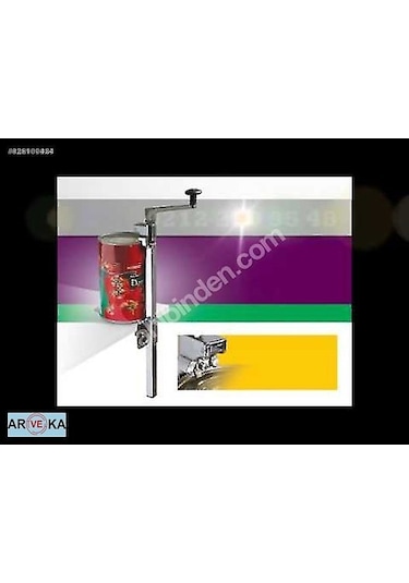 Konserve Açacağı Sanayi Tipi Gümüş