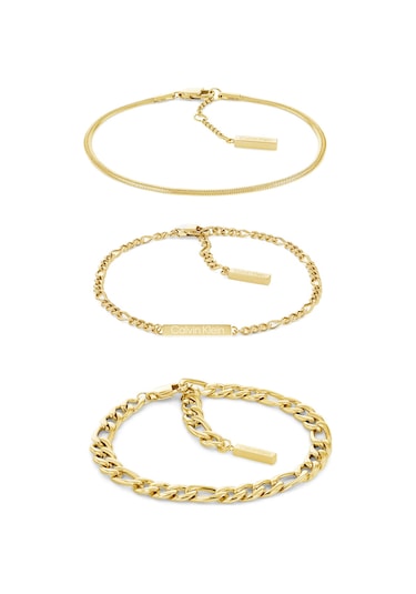 Calvin Klein Ckj35700022 Kadın Bileklik Altın