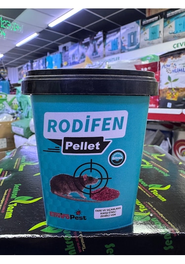 Enviropest Rodifen Pellet 80 Gr Fare Yemi
