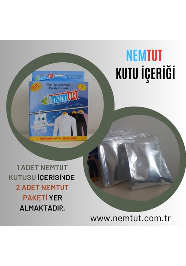 Nem Alıcı Rutubet Emici Koku Giderici Korozyon Önleyici 5 Kutu