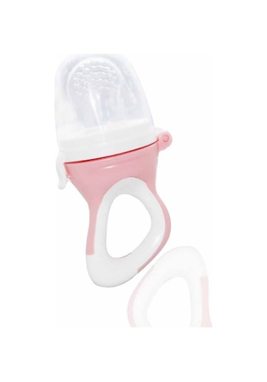 Babyjem Silikon Uçlu Meyve Sebze Emziği Pembe