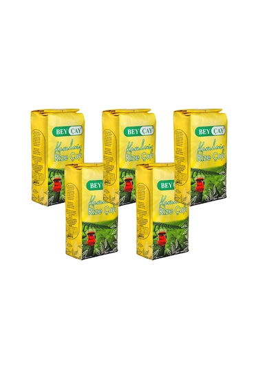 Bey Çay Karadeniz Rize Çayı 5 x 1 KG
