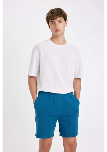 DeFacto Slim Fit Dar Kesim Dar Paça Şort A3893AX24HSBE822