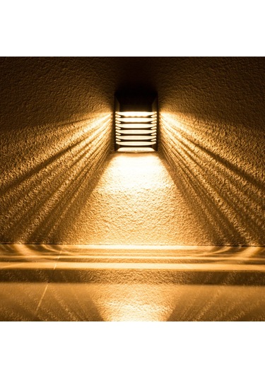 Mufunye Ev, Bahçe Ve Duvar İçin Su Geçirmez Güneş Enerjili Aydınlatma Lambası - 6-12 Saat Sürekli Işık, Kolay Kurulum Yh0613