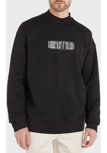 Calvin Klein Erkek Sweat K10k112058 Beh Siyah