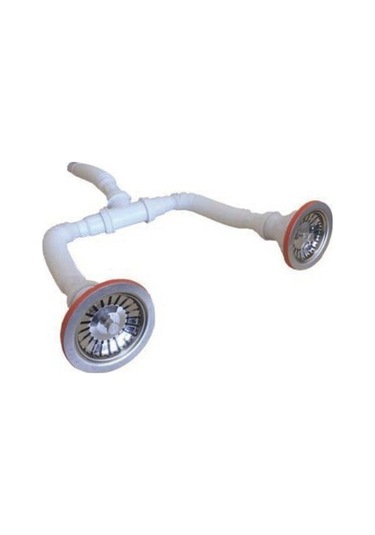 Bocchi Eviye Süzgeci ve Sifonu - İkili Krom