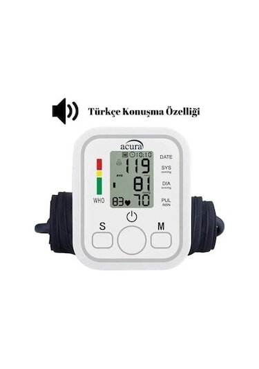 Acura AC-463K Koldan Ölçer Konuşan Tansiyon Aleti