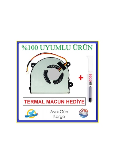 Exper B6505Hx-J03 C4500 Fan Cpu İşlemci Fanı