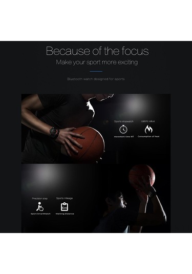 Xindoker Lokmat Mk16 Akıllı Saat: Askeri Tarz, 12 Ay Pil Ömrü, Ip67/5atm Su Geçirmez, Spor İzleyici, Adım Sayıcı, Bluetooth, Android/ios Desteği - Kırmızı Çok Renkli