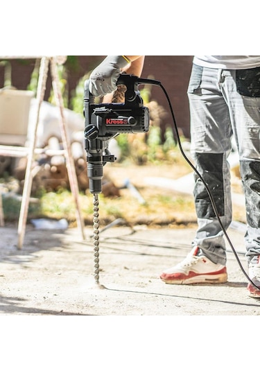 Kress KUX21 1050 W 7.5 Joule Sds-Max Kırıcı - Delici 38 MM