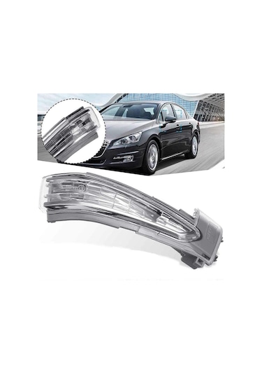 Citroen Ds5 C4 Peugeot 508 2010-2016 Araba Sağ Ayna Sinyal Lambası - Kaiyi