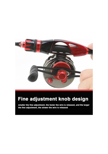 Maiyame Sol El Metalik Olta Makinesi, Manyetik Yavaş Düşme Özelliği, Dayanıklı V60h Balık Makinesi