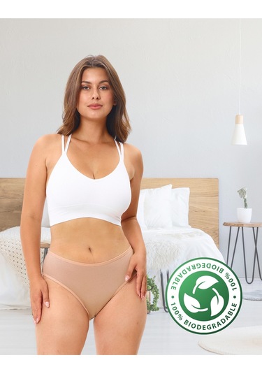 Alya Underwear Kadın Külot, Lyocell Kumaş Külot, Ter Emici Rahat Ve Dayanıklı Kadın İç Çamaşırı, Liyosel Slip Çok Renkli P02