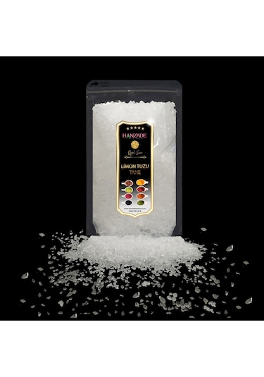 Hanzade Bitkisel Limon Tuzu Tane Parça 100 G