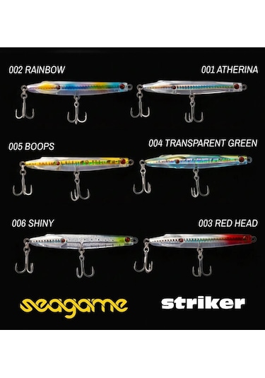 Seagame Strıker 120s 37g Boops Maket Balık