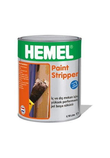 Hemel 19069 Paint Stripper 0.75Lt Jel, Vernik Boya Sökücü