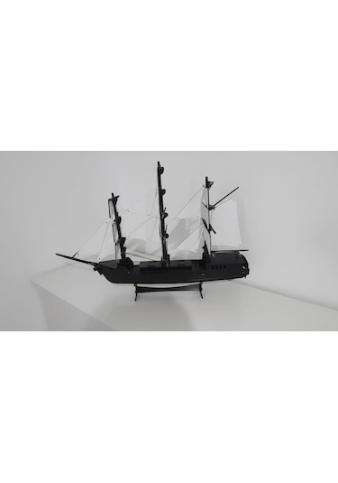 Ahşap Yelkenli Gemi Maketi - 3d Puzzle