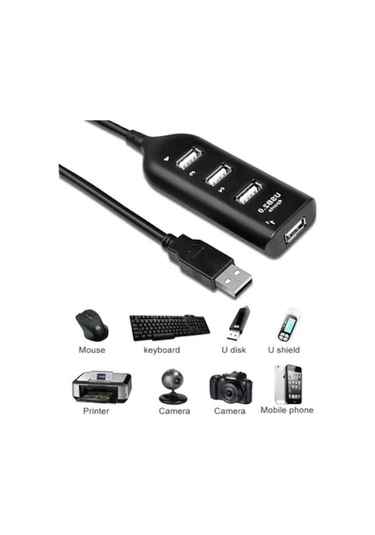 SpeedUF 4 Port Usb Hub Çoğaltıcı Switch Splitter