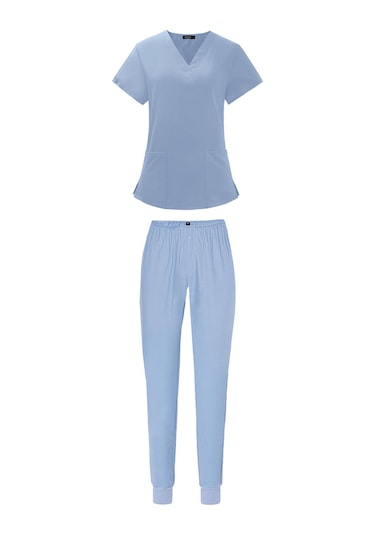 Suntek Kadın Hemşirelik Üniformaları Fırçalama Seti Xxl