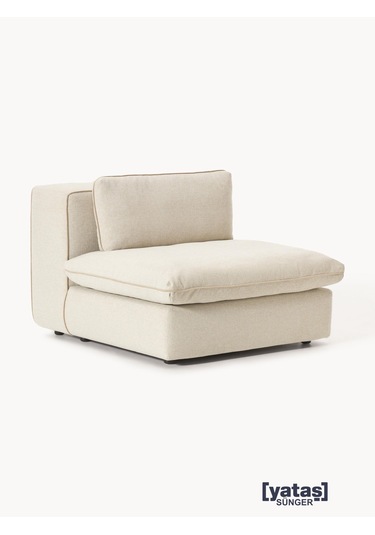 Most Mollirest Orta Modül Berjer 01 Kırık Beyaz Keten Silikon Dol Kırık Beyaz