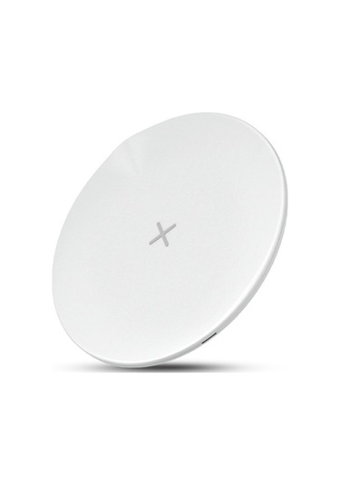 Yunboo 15w Kablosuz Şarj Pedi - Type-c Hızlı Şarj, Ultra İnce Yuvarlak Tasarım