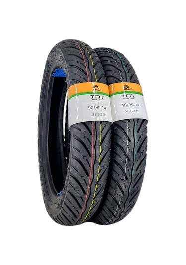 Honda Dio Lastik Takımı 90/90-14 Ve 80/90-14 Tl Tubeless - Dubleks Speedy