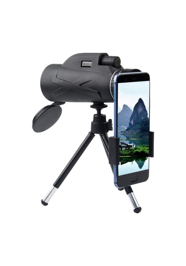 Samdoo 80x100 Bak4 Prisma Yüksek Çözünürlük Monoküler Teleskop - Su Geçirmez, Telefon Tutucu Ve Tripod İle