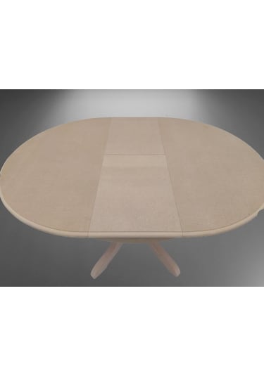 Baba Ayak Masa Kayın Kaplama Mdf Tabla Ihlamur Ağacı Ayak. Natüre HAM 100 cm Açılır El Yapım
