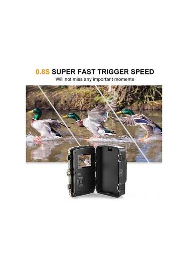 Reedark Lixada Av Kamera Dl-01: 16mp Fotoğraf, 1080p Video, 0.8s Tetik Hızı, 38 Ir Led Gece Görüşü, Ip66 Su Geçirmez Almanca Kılavuz, 100 Adet Başlangıç Çok Renkli