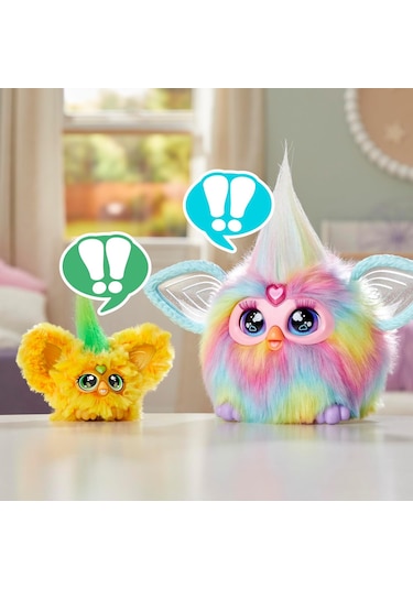Furby Furblet İnteraktif Peluş Hoo-lah G1612 Çok Renkli