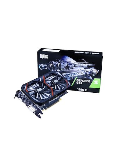 Dragos Cuda GTX1660TI GDDR6 192 Bit Hdmi Dvi Dp Çift Fan 6 Gb Ekran Kartı