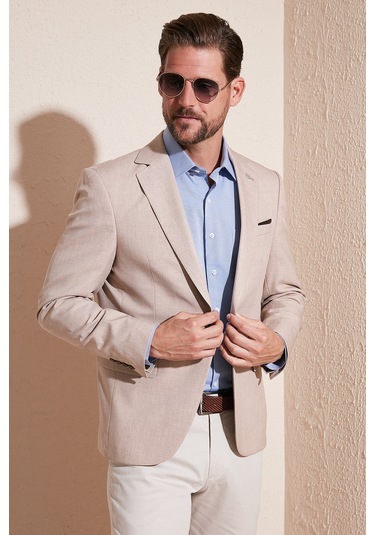 Buratti 535638183 Nipoye Erkek Ceket Bej