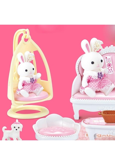 Mega By Dreamy Mini Tavşan Salon Takımı Seti 6619