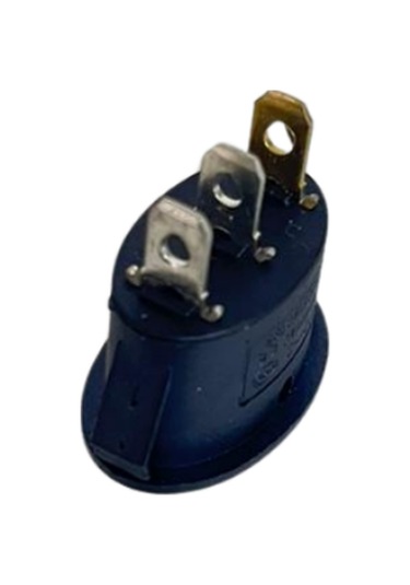 Oval On-off Işıklı Anahtar 3 Pin Switch 10 Adet
