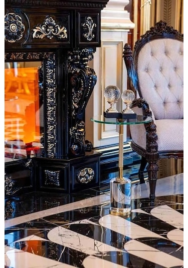 Dulda Akrilik Orion Sehpa Şeffaf