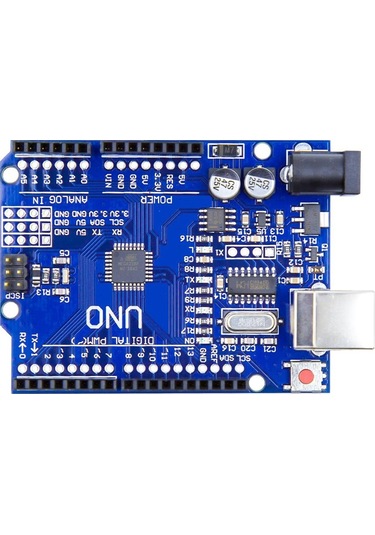 Arduino Uno R3 Geliştirilmiş CH340 Chip - Klon (USB Kablo Dahil)