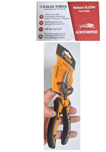 Rico 160mm Prof. Eğri Kargaburun 160