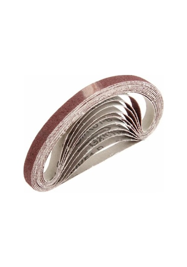 10 Adet 330 10mm Aşındırıcı Zımpara Kayışları Grit 80 Zımpara Taşlama Parlatma Araçları 150