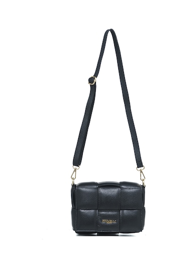 Çapraz Çanta Kadın Soleıl M Piumelli Milano Bag D28 Black Siyah