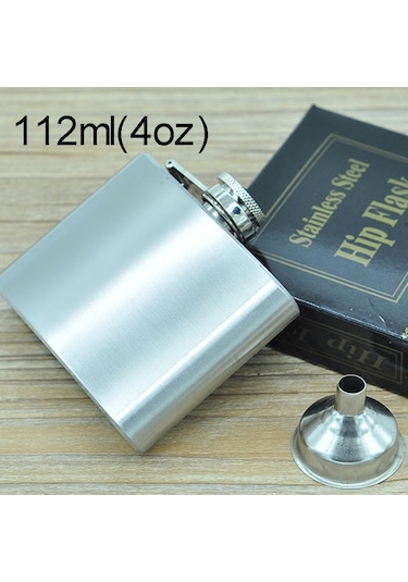 Sones 112ml Açık Hava Sporları El Yapımı Ev Seyahat Vahşi Paslanmaz Çelik Taşınabilir Cep Matarası