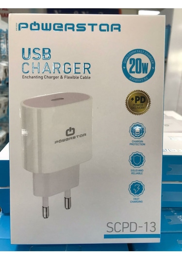 Powerstar Scpd-13 20 Watt Type-c Usb Adaptör