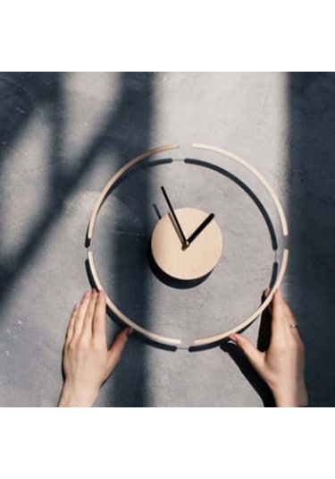 Homyl Ofis Yatak Odası Dekorasyonu Için Yaratıcı Ahşap-rengi Ahşap Rengi