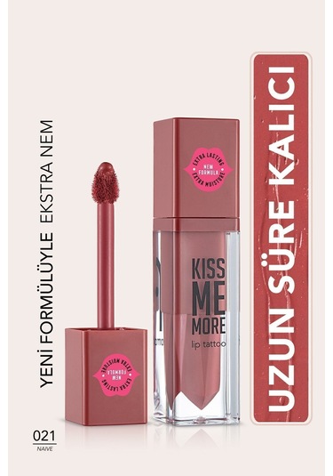 Flormar Uzun Süre Kalıcı Mat Ruj - Kiss Me More-021 Naive-8682536040884