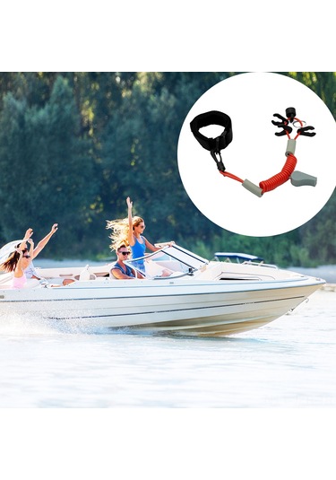 Geeroyoo Motorsiklet Ve Jet Ski İçin Acil Durum Emniyet İpi - 10 Adet Paket